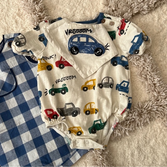 Mud Pie Baby Boys Bundle One Piece 6-9 months - Picture 4 of 8
